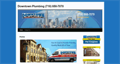 Desktop Screenshot of calldowntownplumbing.com